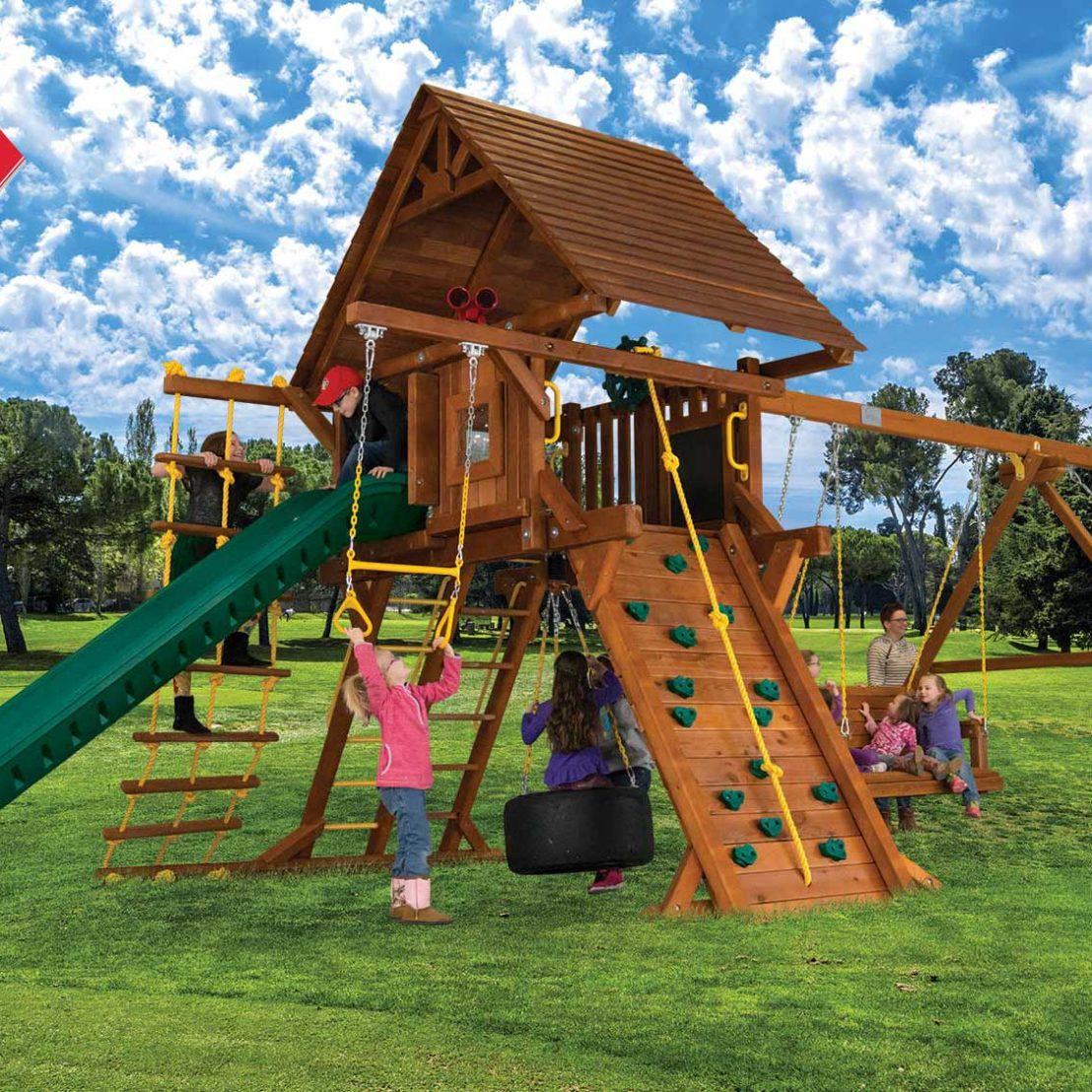 Sunshine Castles Swing Sets Rainbow Play Systems