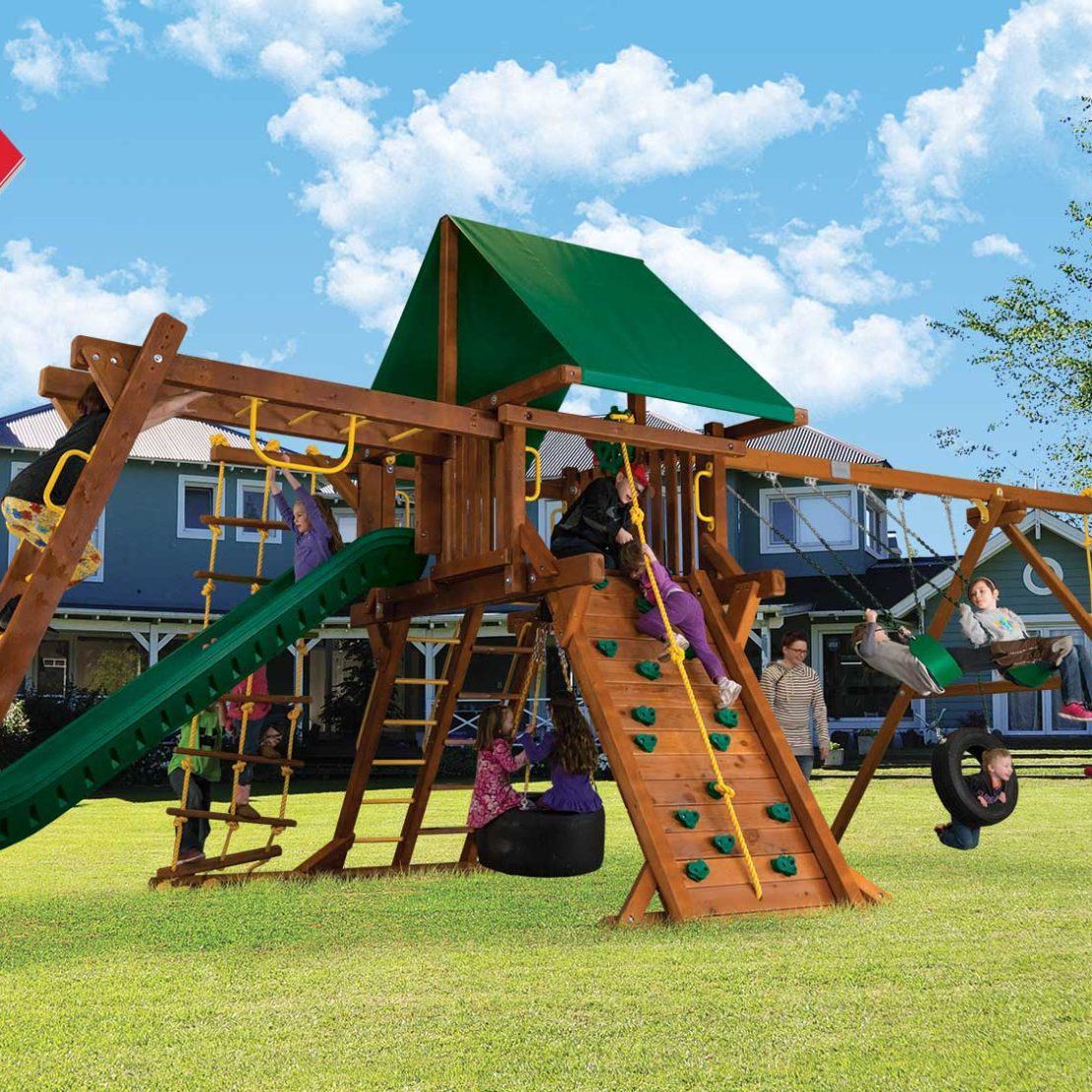 Sunshine Castles Swing Sets Rainbow Play Systems