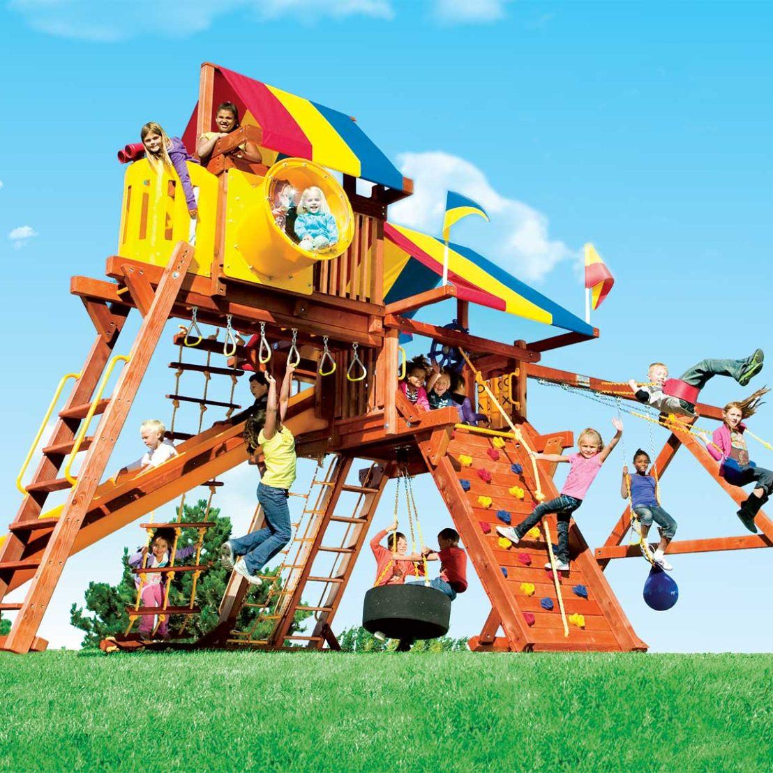 Rainbow Castles Swing Sets Rainbow Play Systems