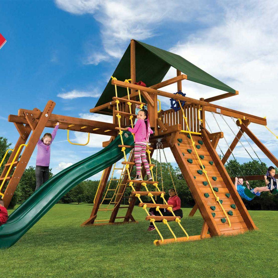 King Kong Castles Swing Sets Rainbow Play Systems