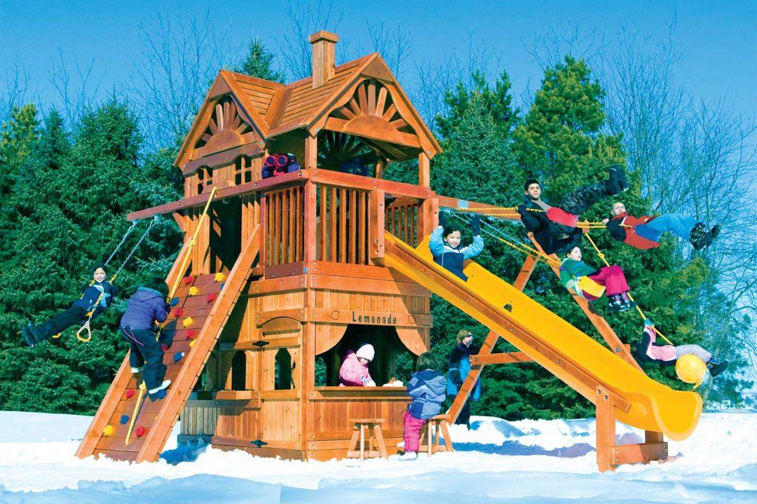 Huckleberry Hideout Pkg II Classic (50B) Rainbow Play Systems