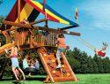 104 Castle Double Swing Arm Rainbow Playset Parts