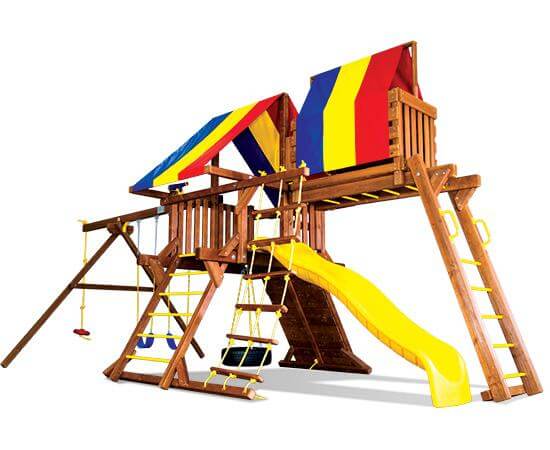 14A Fiesta Castle Pkg IV Swing Set