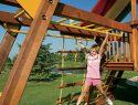 156 Dual Shimmy Bars Rainbow Swing Set Accessories