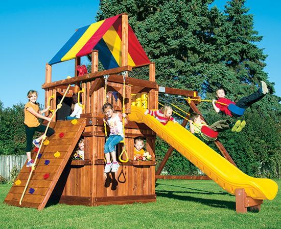 18A Fiesta Clubhouse Pkg II Spacesaver Fully Loaded with Playhouse