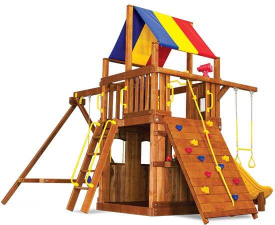 18A Fiesta Clubhouse Pkg II Spacesaver Fully Loaded with Playhouse
