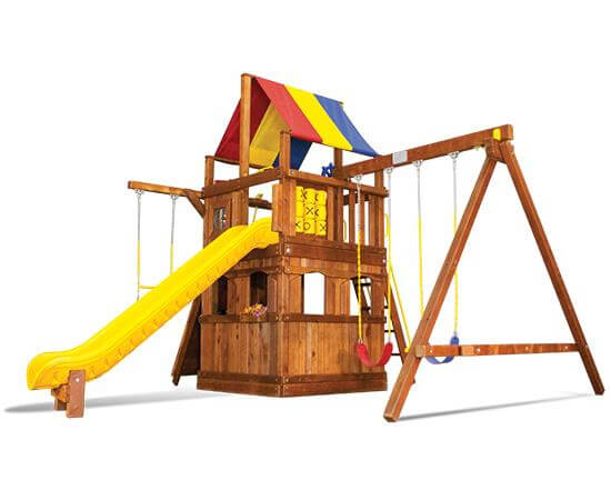 18A Fiesta Clubhouse Pkg II Spacesaver Fully Loaded with Playhouse