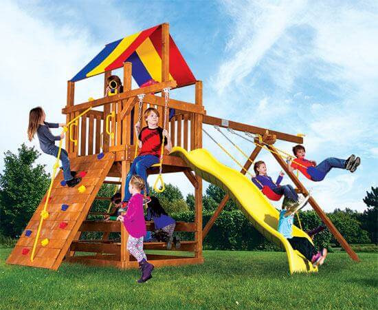 19B Fiesta Clubhouse Pkg II Feature Model Playset
