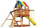 20D Fiesta Clubhouse Pkg II Basic Swing Set