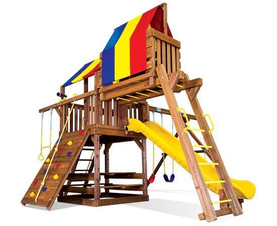 21K Fiesta Clubhouse Pkg IV Swing Set