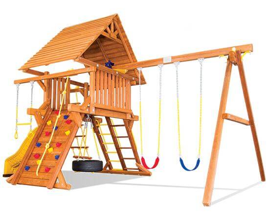 24E Carnival Castle Pkg II with Wood Roof