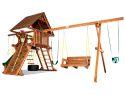 25G Carnival Castle Pkg II with Wood Roof and Lots More Playset