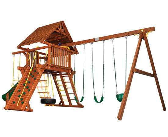 28Q Turbo Carnival Castle Pkg II with Wood Roof