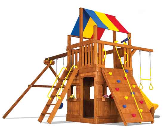 32D Carnival Clubhouse Pkg II Loaded with Playhouse