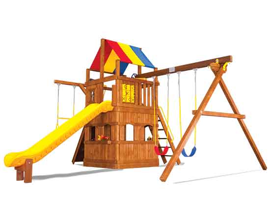 32D Carnival Clubhouse Pkg II Loaded with Playhouse