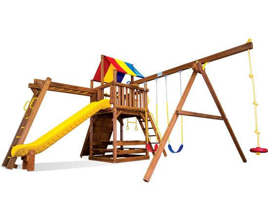 33F Carnival Clubhouse Pkg II Loaded Playset