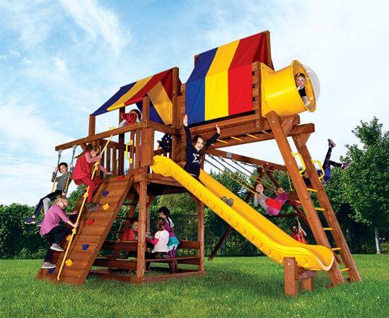 33G Carnival Clubhouse Pkg IV Loaded Playset