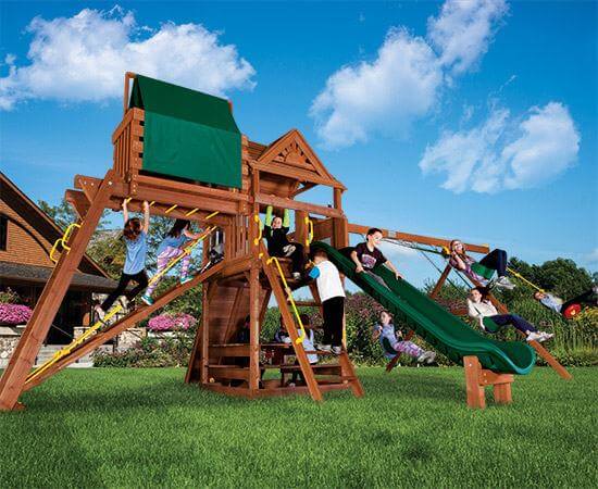 34I Carnival Clubhouse Pkg IV Customized with Hard and Soft Top Playset