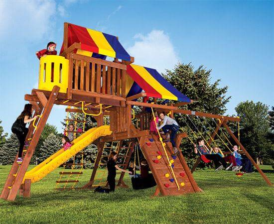 39I Sunshine Castle Pkg IV with Awesome Features Playset