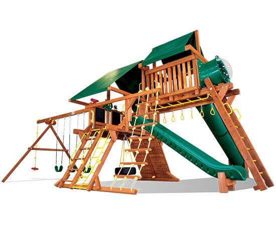 41O Sunshine Castle Pkg V with 15ft Scoop Slide