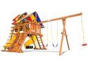 41P Sunshine Castle Pkg V Loaded Swing Set