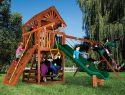 47F Sunshine Clubhouse Pkg II Loaded with Wood Roof Playset