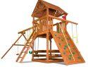 47F Sunshine Clubhouse Pkg II Loaded with Wood Roof Playset