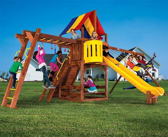 48I Sunshine Clubhouse Pkg III Ninja Playset