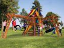 49K Sunshine Clubhouse Double Ninja Pkg III Swing Set