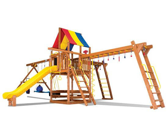 49K Sunshine Clubhouse Double Ninja Pkg III Playset