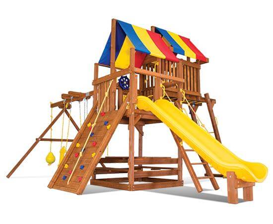 49L Sunshine Clubhouse Unique with Ninja Pkg IV Playset