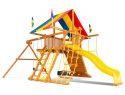 52C Rainbow Castle Pkg II Popular Swing Set