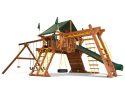 53H Rainbow Castle Pkg III Supersized & Nicely Equipped Swing Set