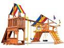 54J Rainbow Castle with Tower Swing Set