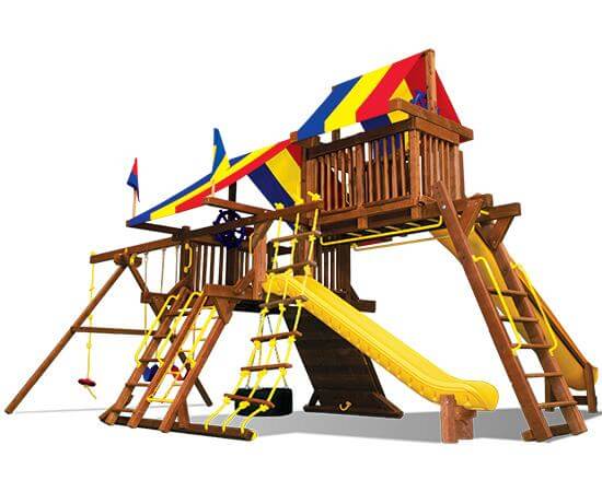 55L Rainbow Castle Pkg V with 15ft Scoop