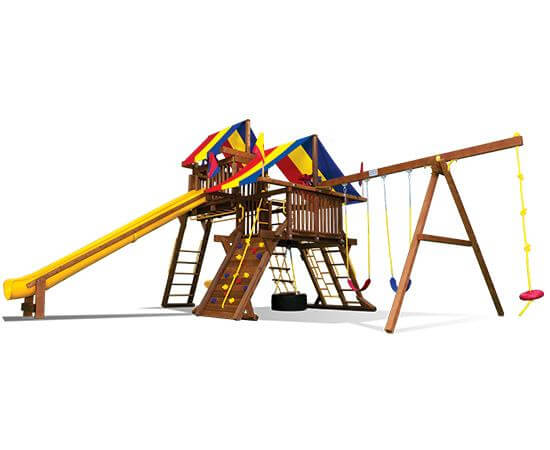 55L Rainbow Castle Pkg V with 15ft Scoop