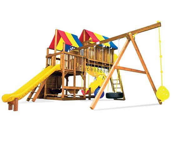 56A Rainbow Clubhouse Pkg V Magnificent Playset
