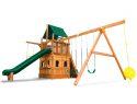 59G Rainbow Clubhouse Pkg II with Lower Level Playhouse Playset