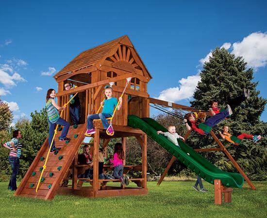 59J Rainbow Clubhouse Pkg II with Cabin Package