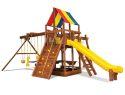 60L Rainbow Clubhouse Pkg III Fully Equipped to the Max Swing Set