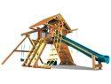 66D Monster Castle Pkg II Loaded with Wood Roof Swing Set