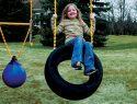 68 2 Chain Tire Swing Rainbow Playset Accessories