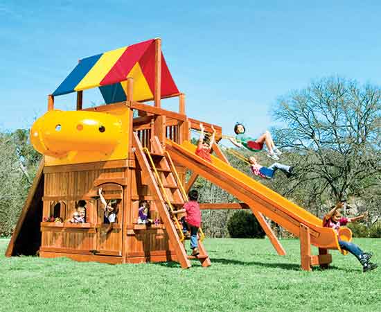 72E Monster Clubhouse Pkg II Unique Spacesaver