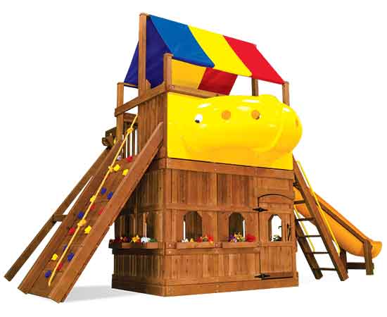 72E Monster Clubhouse Pkg II Unique Spacesaver