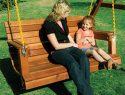 81 Double Lawn Swing Rainbow Playset Parts