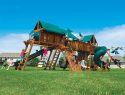 81J King Kong Double Whammy Green Machine Swing Set