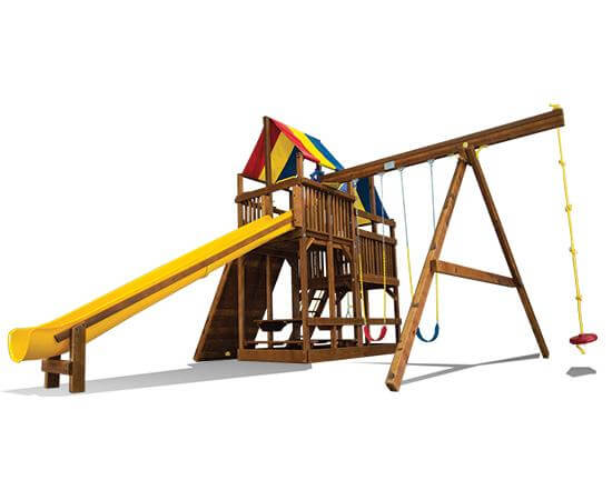 85B King Kong Clubhouse Pkg II Feature Model Swing Set