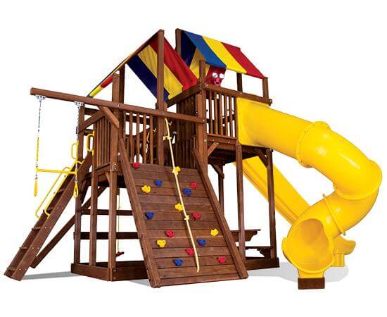 91O King Kong Clubhouse Base Pkg II with Dual Slides
