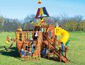 93A The Ship Pkg II with 360 Spiral Slide Swing Set