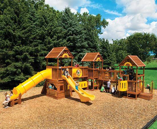 98C Rainbow Play Village Design Idea C Commercial Playground Equipment